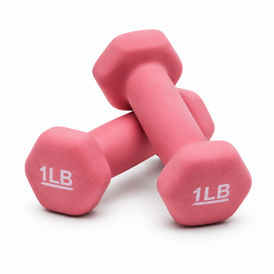 Neoprene Dumbbell Hand Weights for Exercise