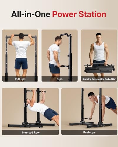Foldable Power Tower for Home Gym Training