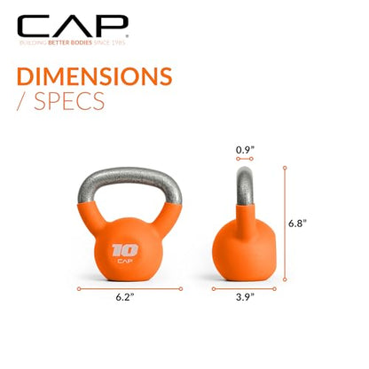 CAP Neoprene Coated Kettlebells - Multiple Sizes