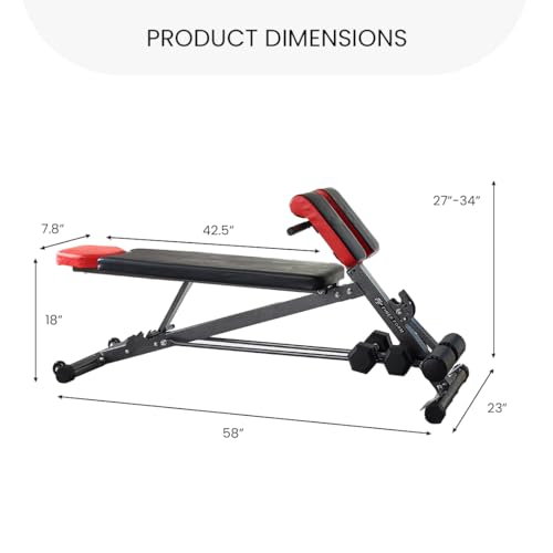 Multi Functional Weight Bench for Home Gym