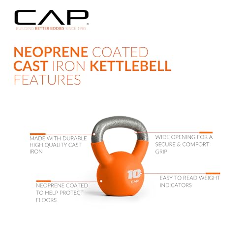 CAP Neoprene Coated Kettlebells - Multiple Sizes
