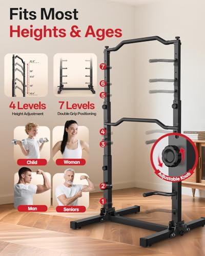 Foldable Power Tower for Home Gym Training