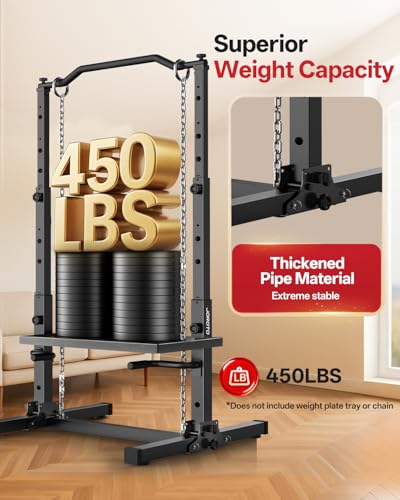Foldable Power Tower for Home Gym Training