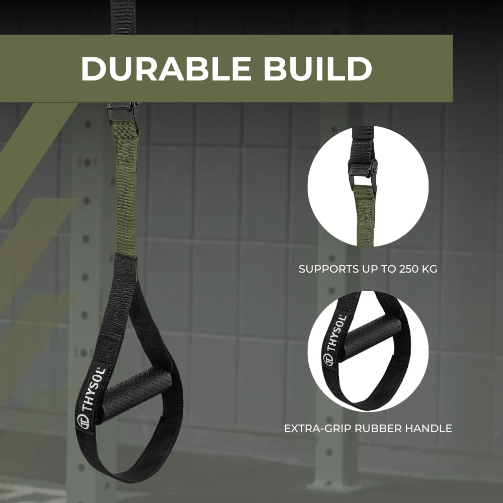 Suspension Trainer Straps for Full Body Workouts