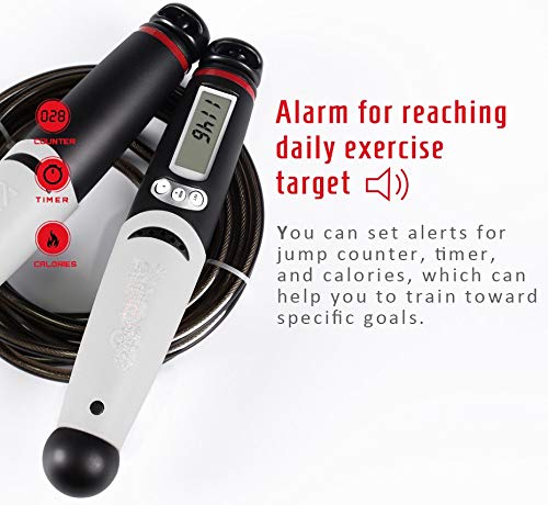 Digital Counter Jump Rope for Fitness Training