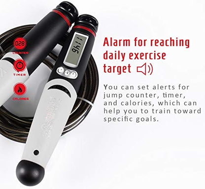 Digital Counter Jump Rope for Fitness Training