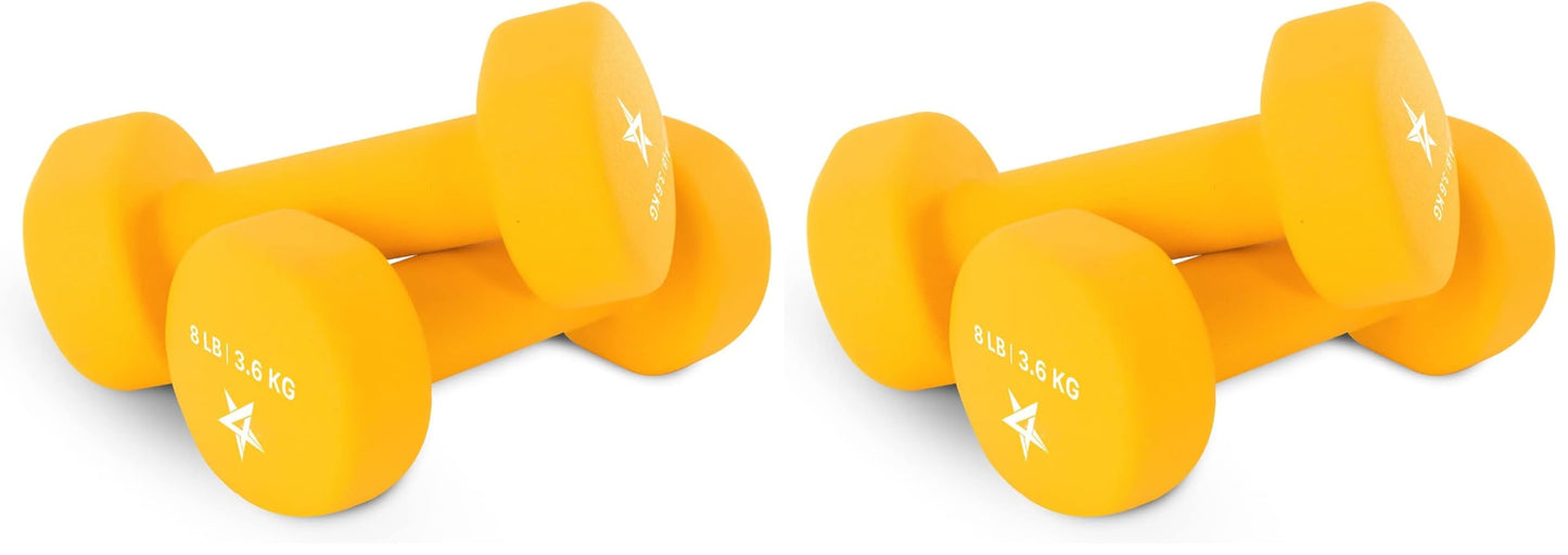 Neoprene Coated Dumbbell Weights for Training