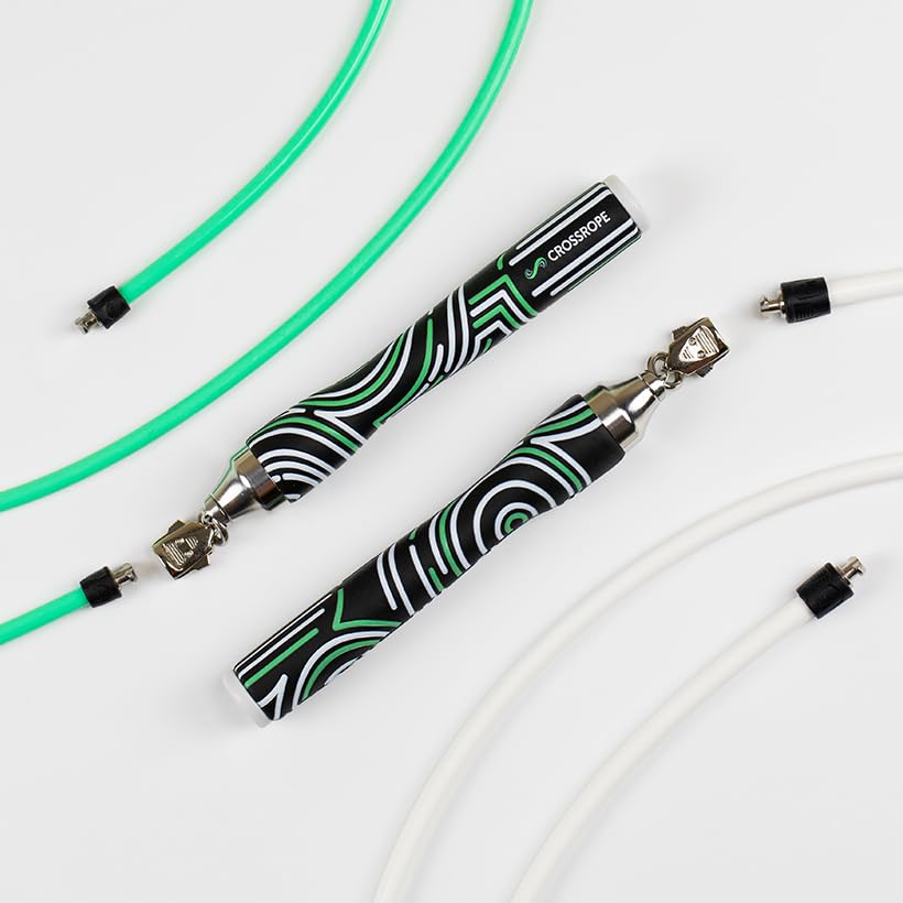 Crossrope Get Lean Weighted Jump Rope Set for Weight Loss