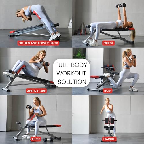 Multi Functional Weight Bench for Home Gym