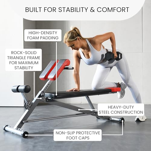 Multi Functional Weight Bench for Home Gym