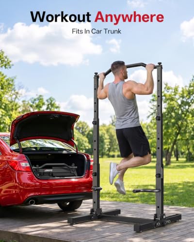 Foldable Power Tower for Home Gym Training