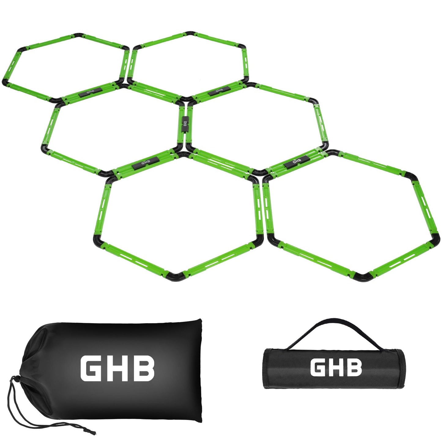 Hex Agility Rings for Speed Footwork Training