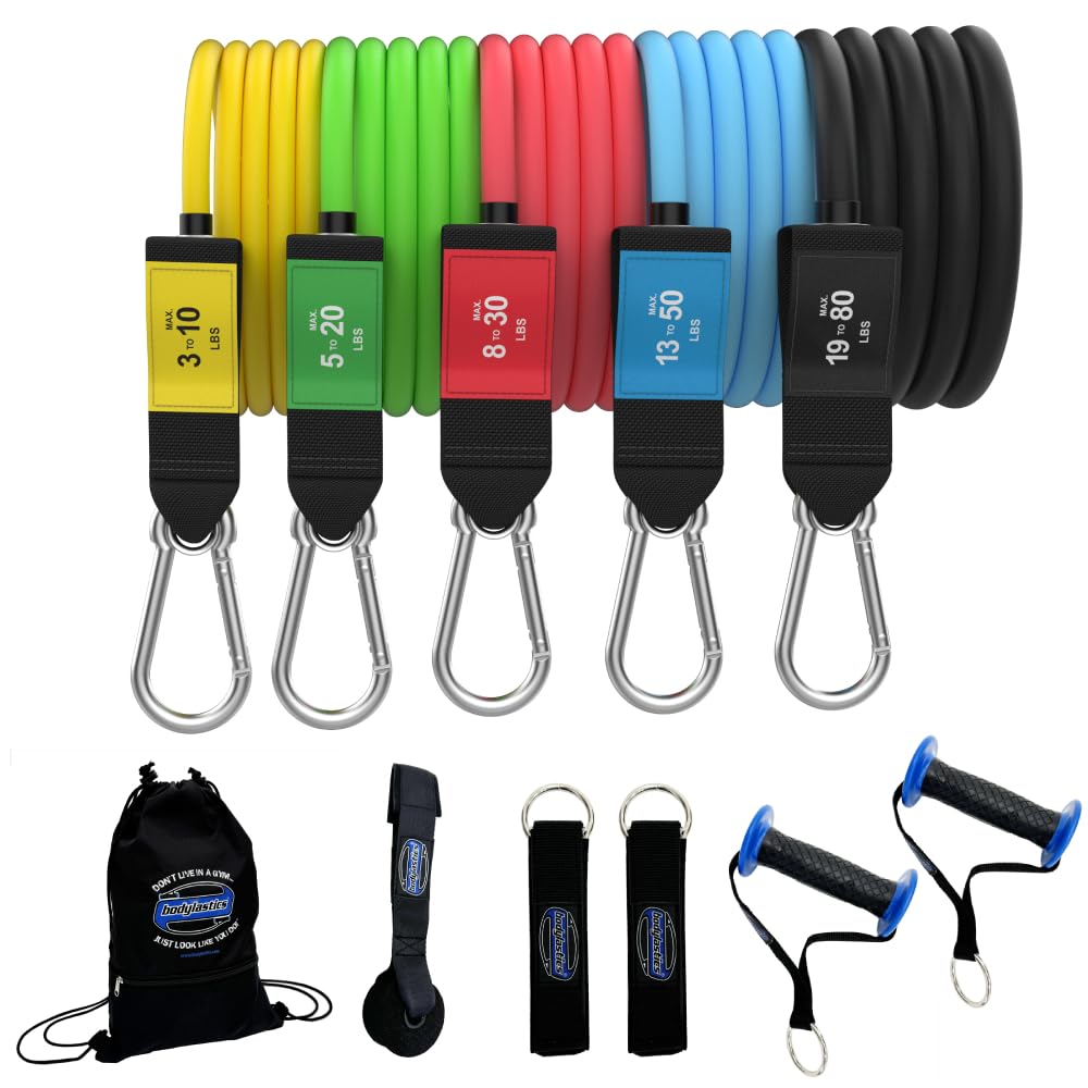 Resistance Band Set with Handles for Training