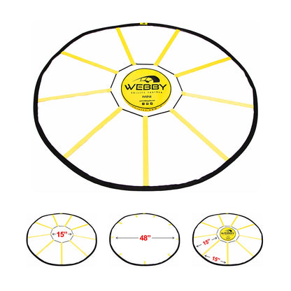 Circular Agility Trainer for Reactive Footwork Drills