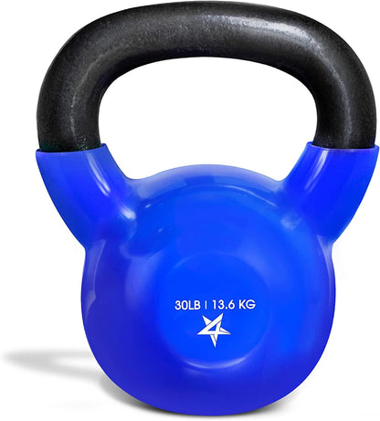 Vinyl Coated Kettlebell for Strength Training