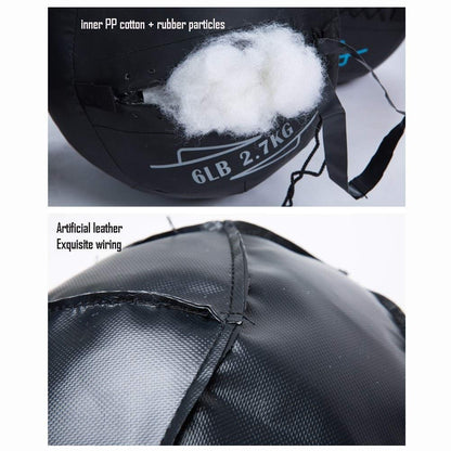 Soft Leather Medicine Ball for Training
