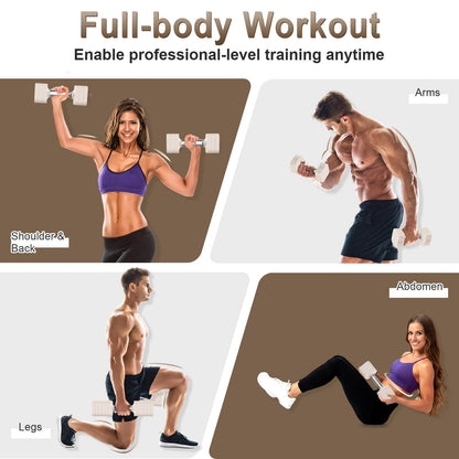 Adjustable Dumbbell Set for Home Gym Training
