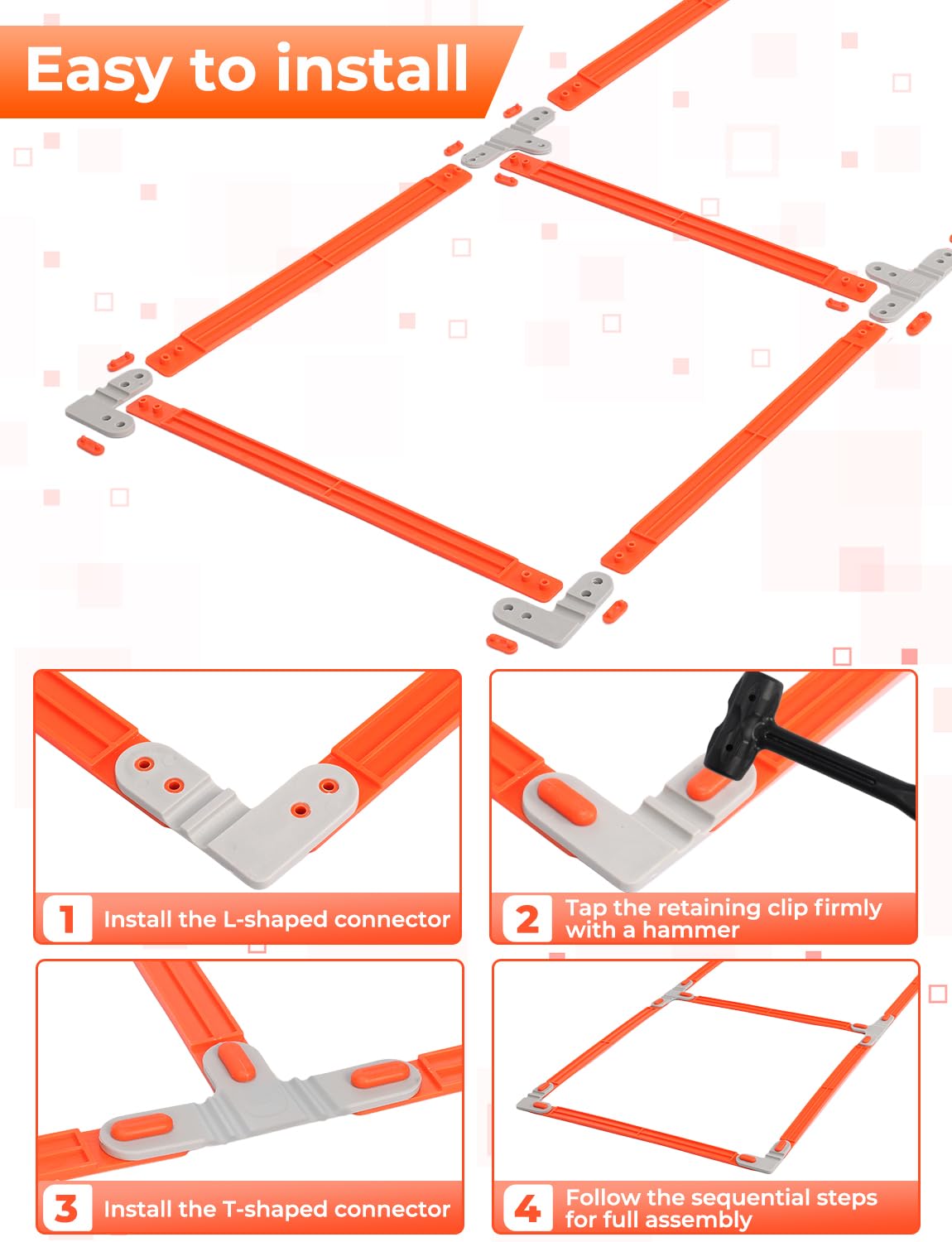 Agility Ladder Hurdles for Speed Training