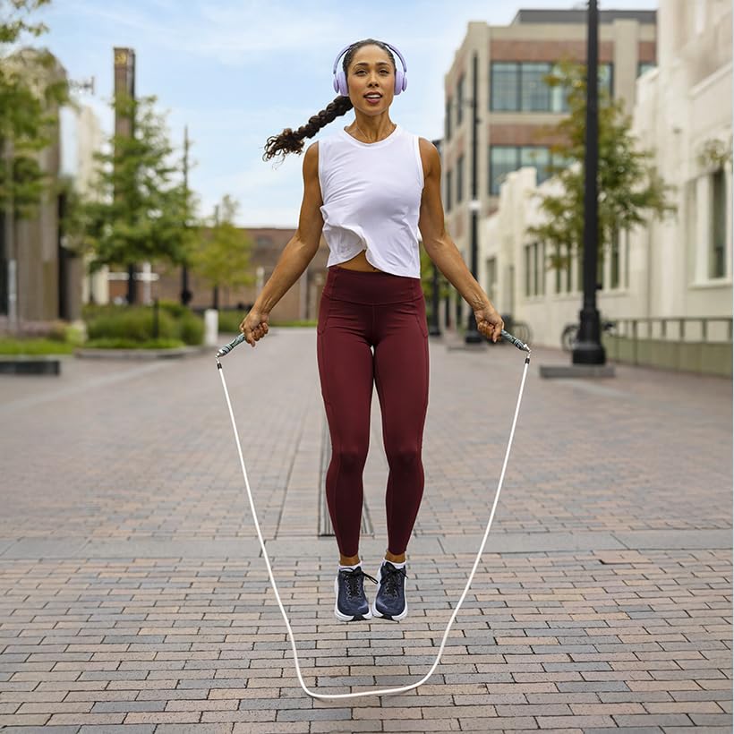 Crossrope Get Lean Weighted Jump Rope Set for Weight Loss