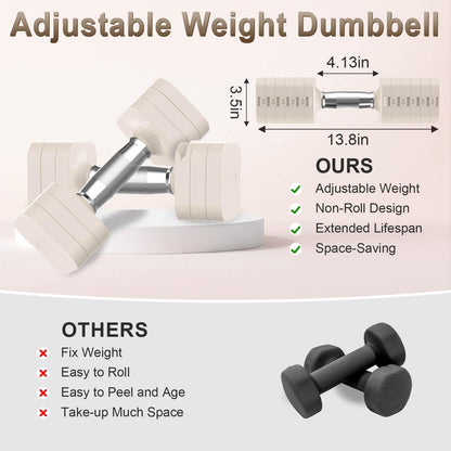 Adjustable Dumbbell Set for Home Gym Training