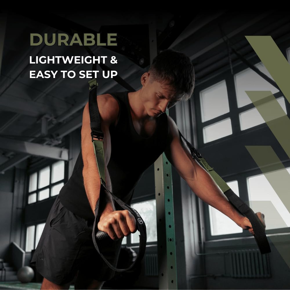 Suspension Trainer Straps for Full Body Workouts