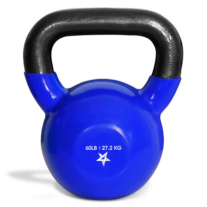 Vinyl Coated Kettlebell for Strength Training