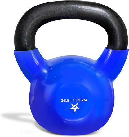 Vinyl Coated Kettlebell for Strength Training