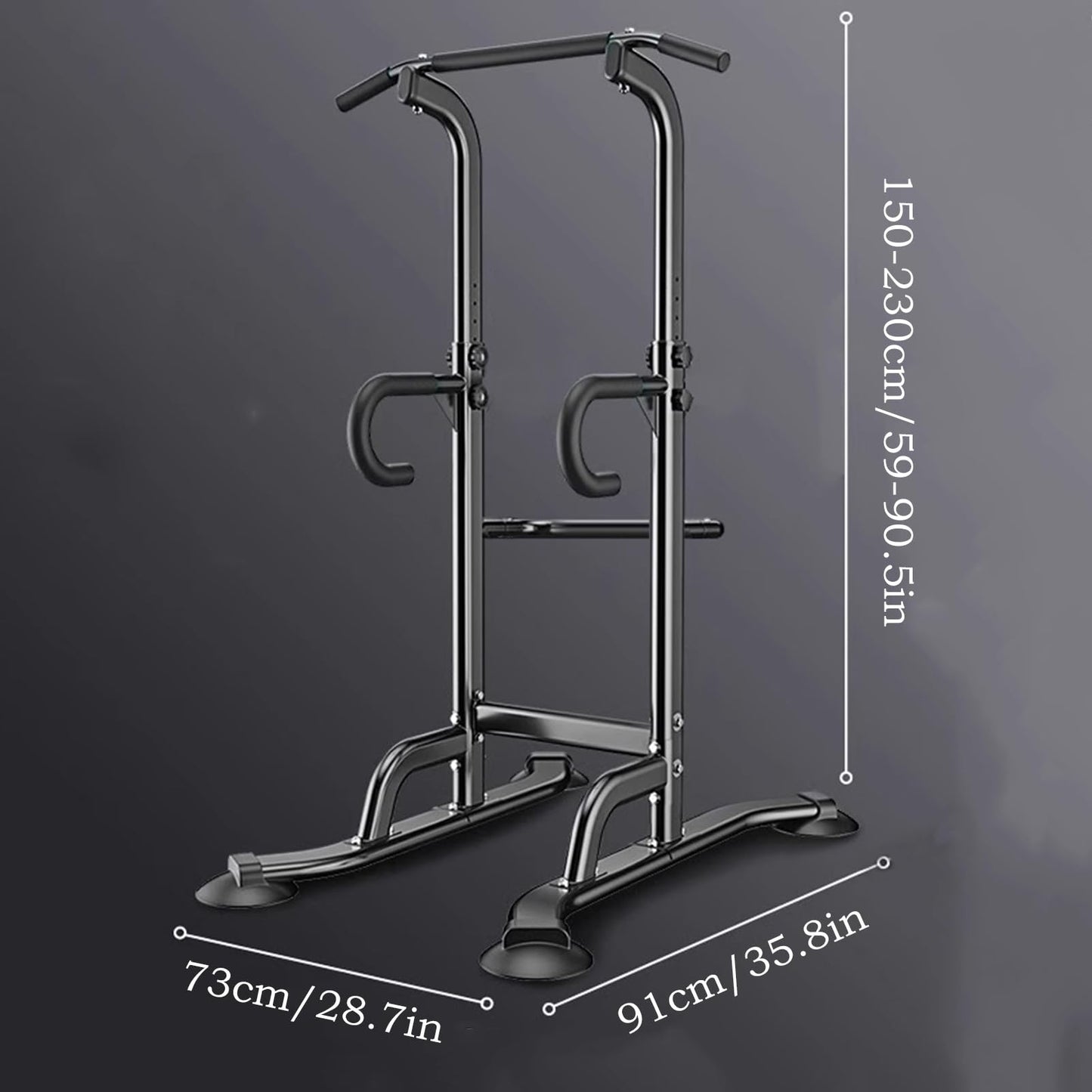 Adjustable Power Tower for Home Gym Training