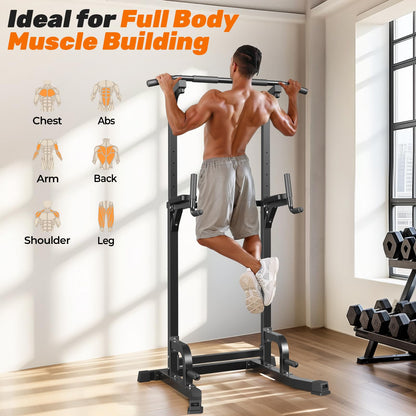 Power Tower Pull Up Station for Home Gym