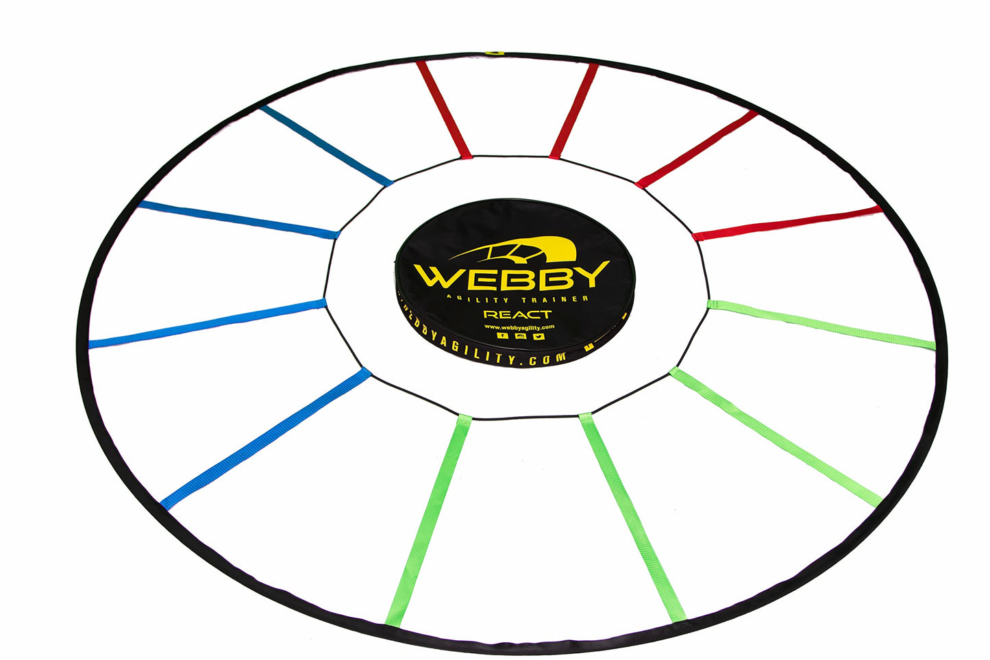 Circular Agility Trainer for Reactive Footwork Drills