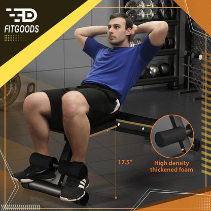 Adjustable Foldable Weight Bench for Home Gym