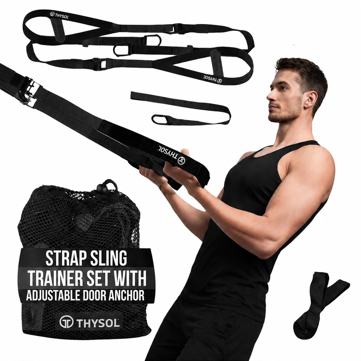 Suspension Trainer Straps for Full Body Workouts