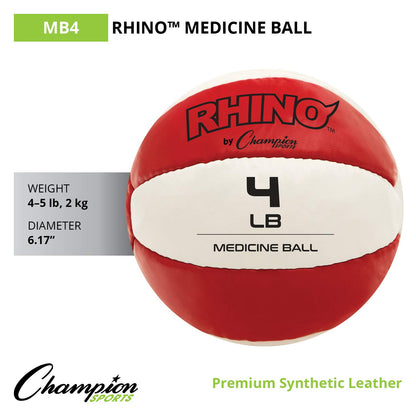 Leather Medicine Ball for Strength Training