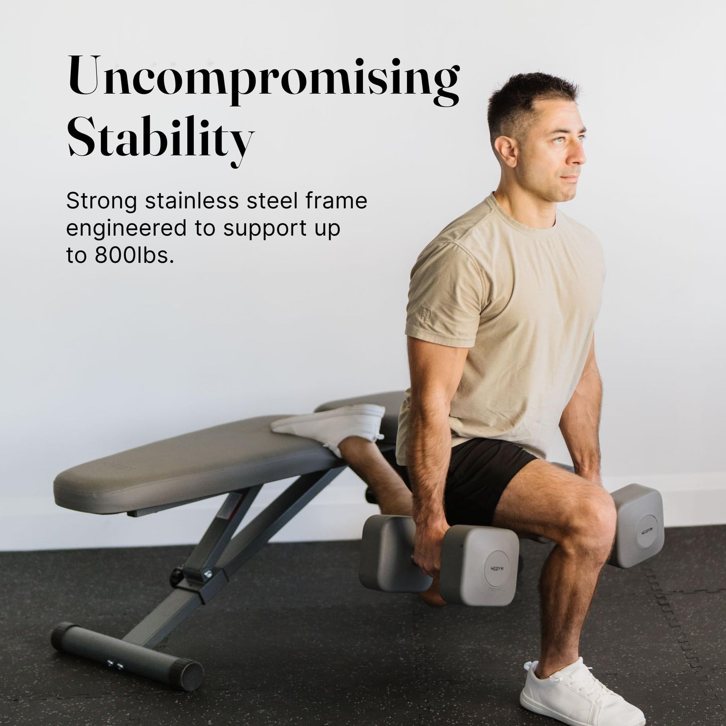 Adjustable Foldable Weight Bench for Home Gym