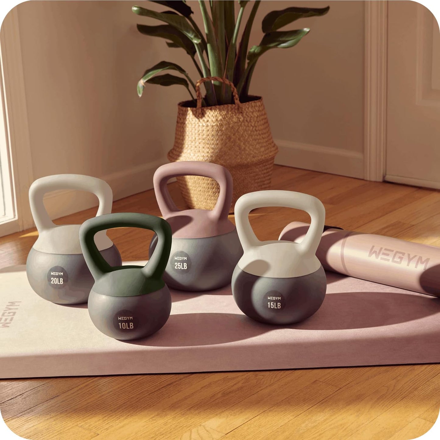 Soft Kettlebell Set for Strength Training