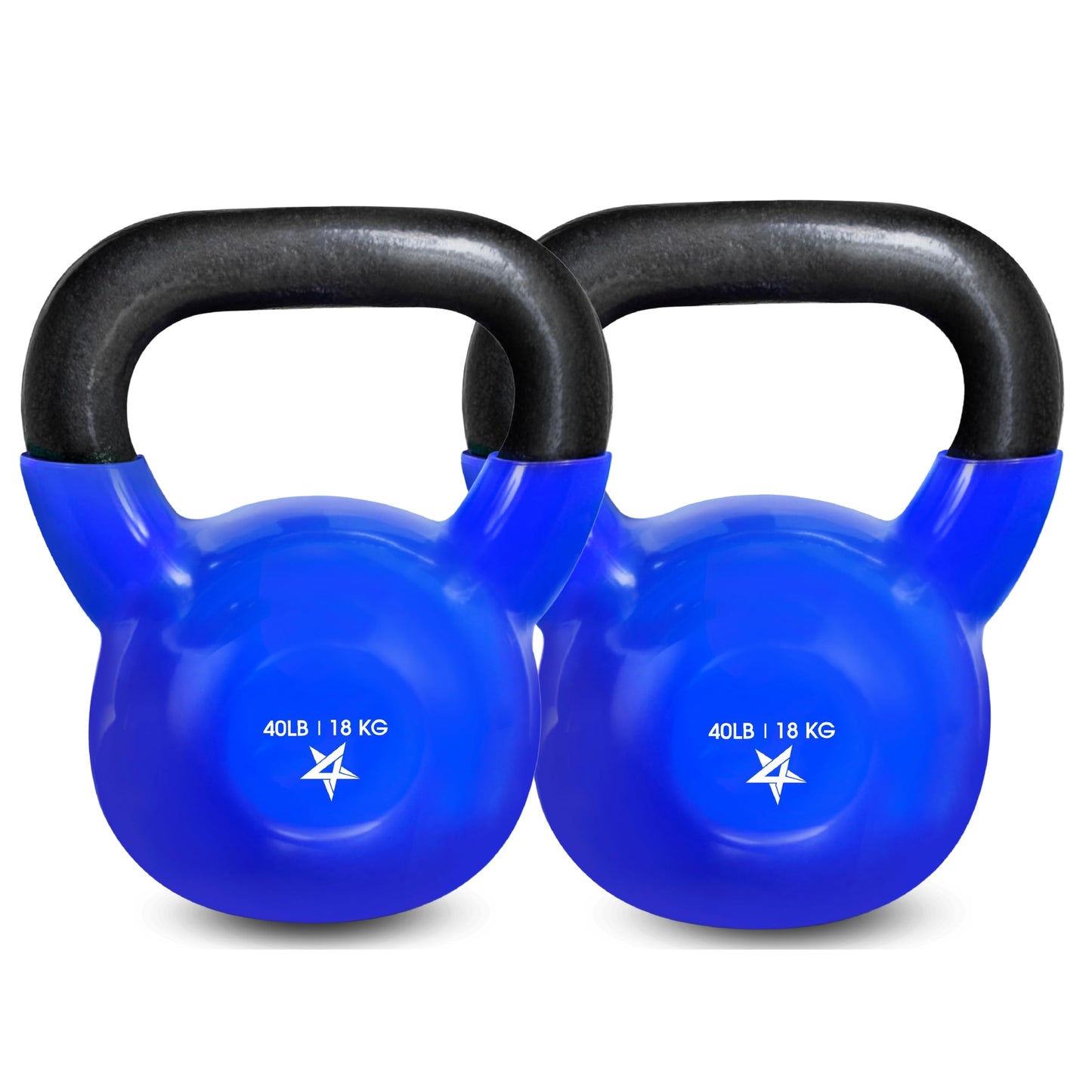Vinyl Coated Kettlebell for Strength Training