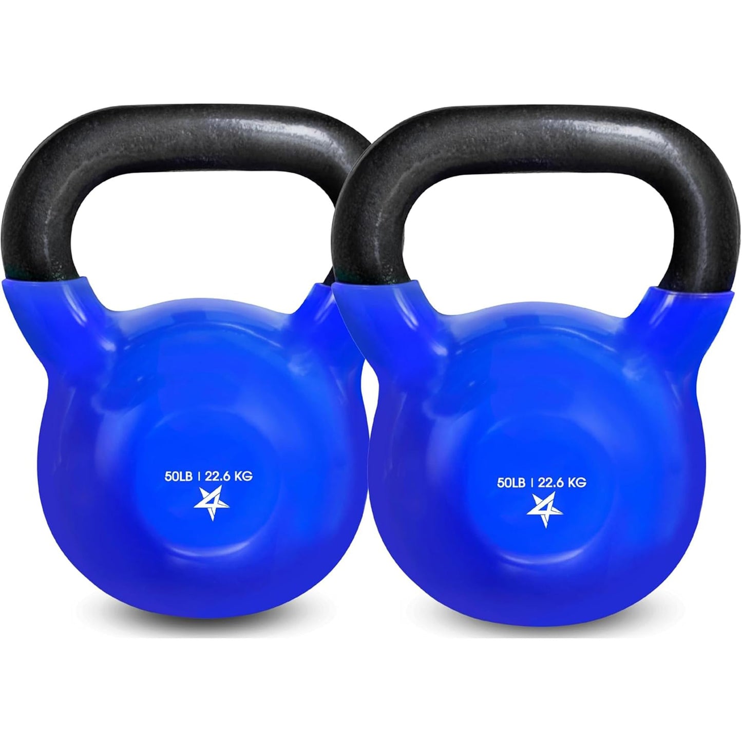 Vinyl Coated Kettlebell for Strength Training