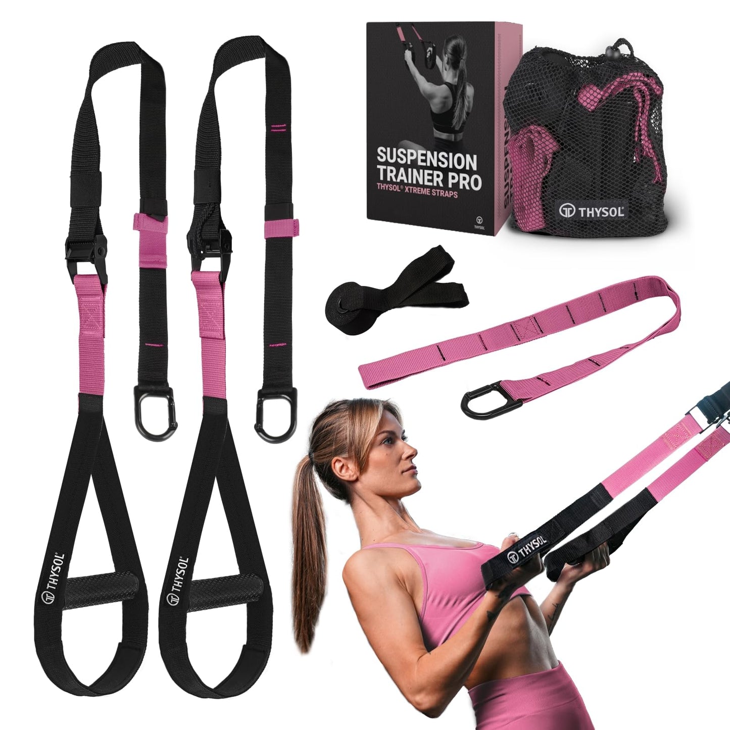 Suspension Trainer Straps for Full Body Workouts