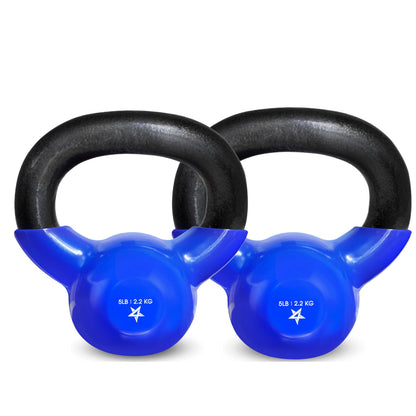 Vinyl Coated Kettlebell for Strength Training