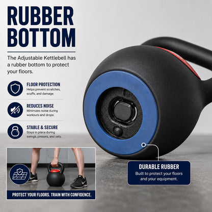Adjustable Kettlebell for Home Gym Training