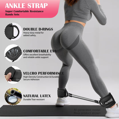 Ankle Resistance Bands for Leg Training
