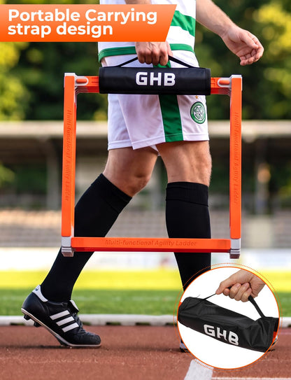 Agility Ladder Hurdles for Speed Training
