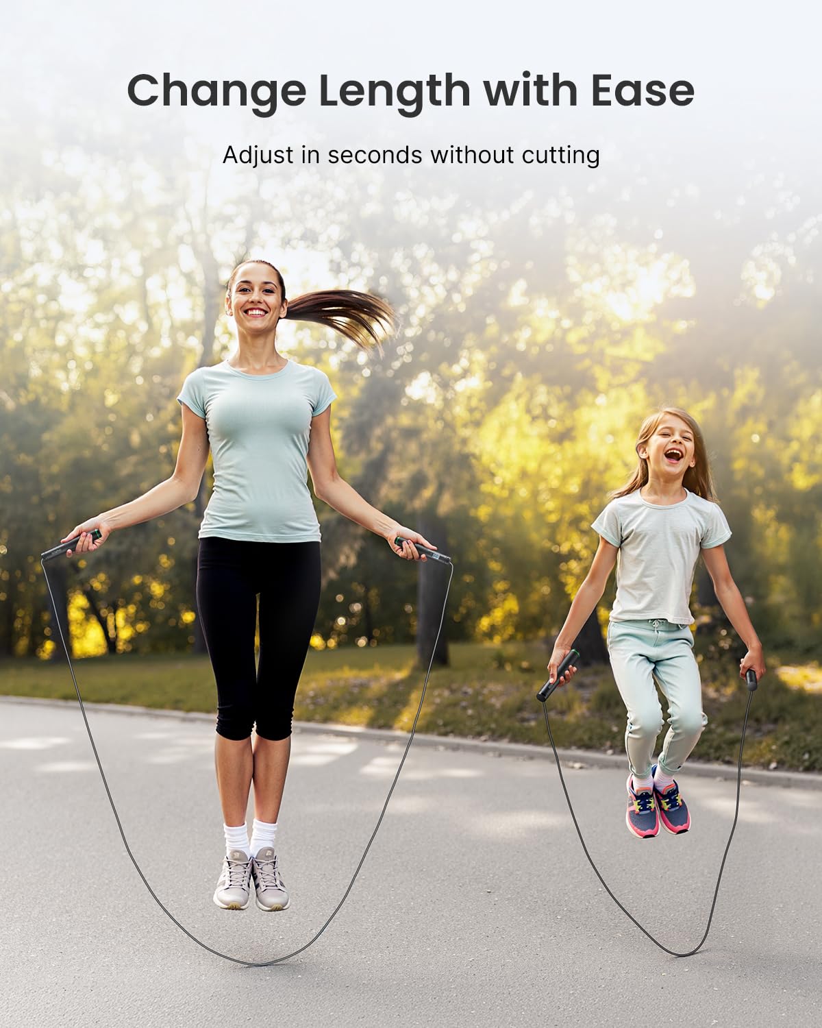 Smart Cordless Jump Rope with Counter Tracking