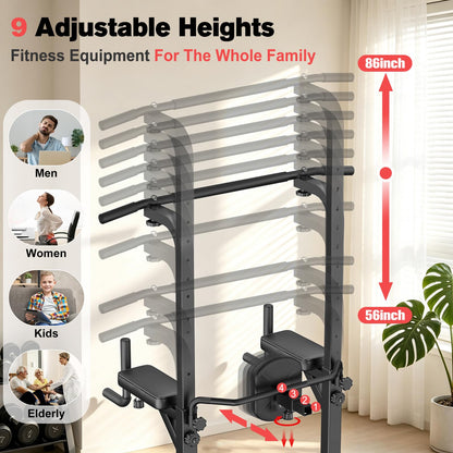 Free Standing Power Tower for Home Gym