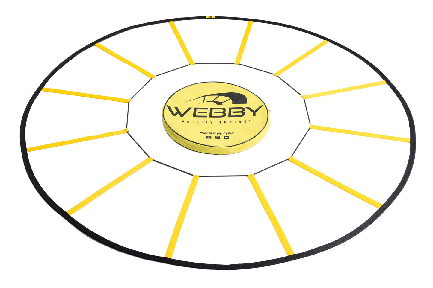 Circular Agility Trainer for Reactive Footwork Drills