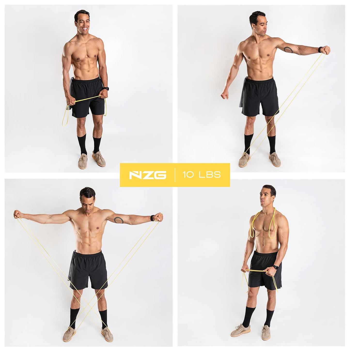 Power Resistance Bands Set for Strength Training