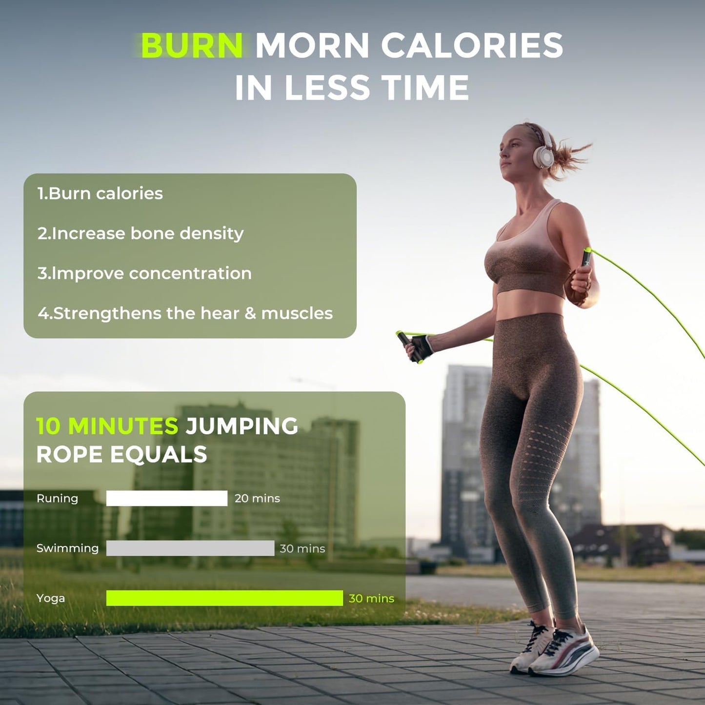Smart Jump Rope with App Tracking
