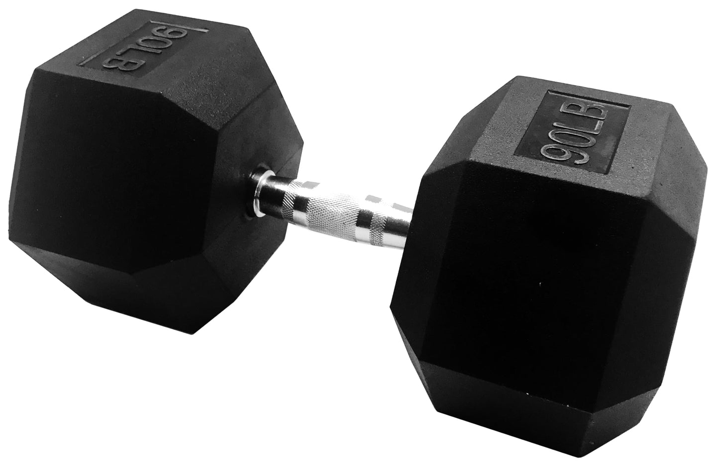 Rubber Coated Hex Dumbbells for Home Training