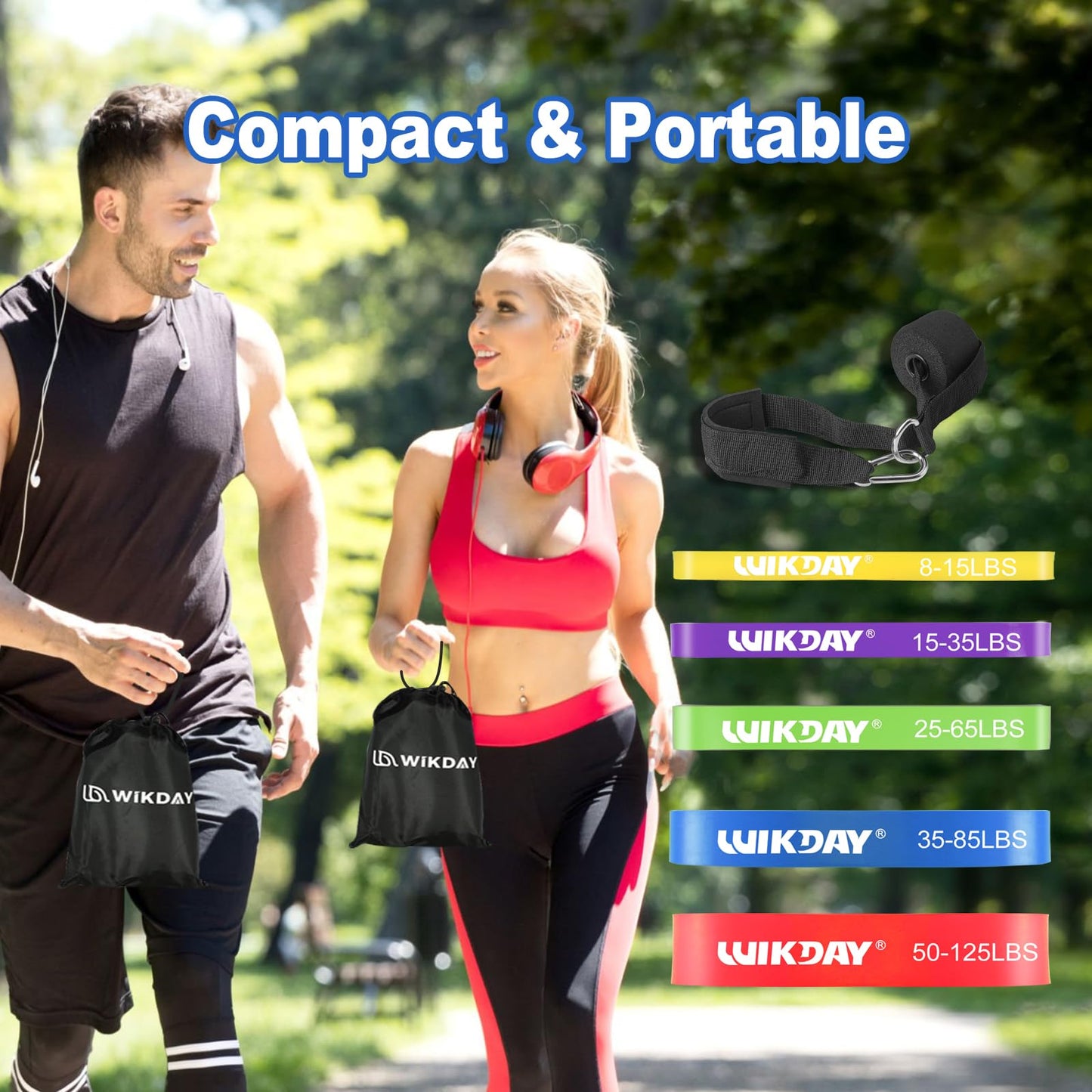 Heavy Resistance Bands Set for Training
