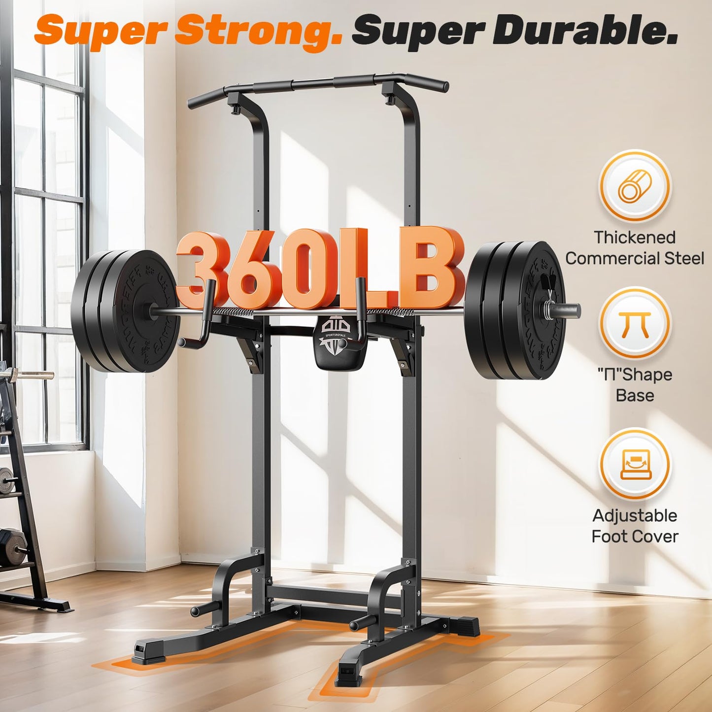 Power Tower Pull Up Station for Home Gym